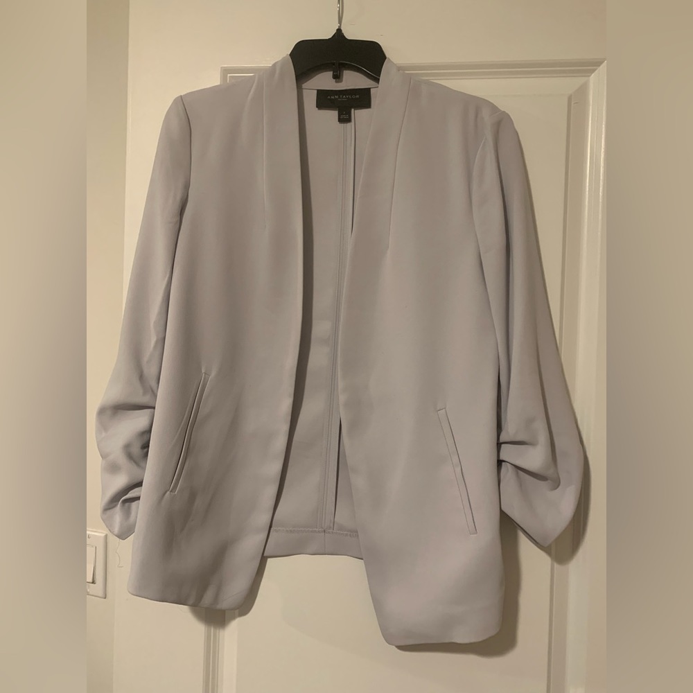 Ann Taylor mint green blazer